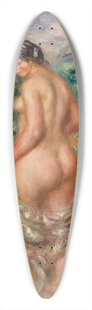 Pierre-Auguste Renoir - Standing Bather (Baigneuse debout) 39.3 inch art pintail longboard deck