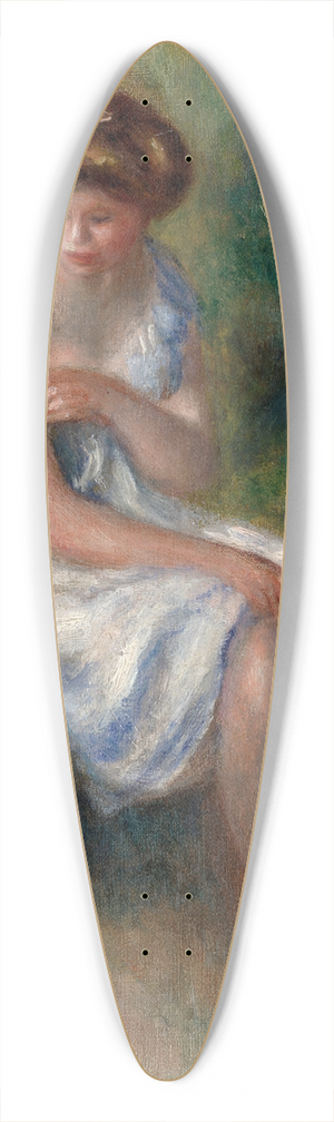 Pierre-Auguste Renoir - TheBather 39.3 inch art pintail longboard deck