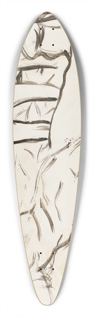 Pierre Bonnard - Femme allonge 39.3 inch art pintail longboard deck