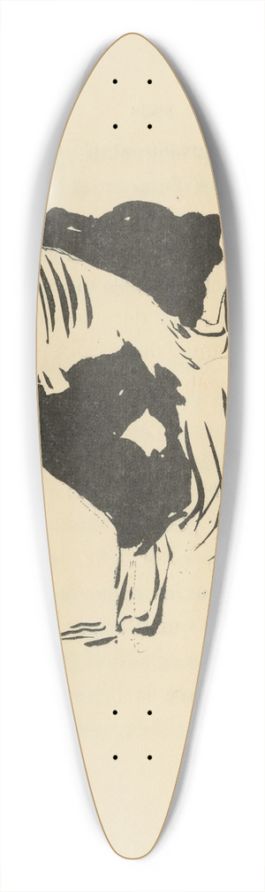 Pierre Bonnard - Histoires naturelles Pl 06 39.3 inch art pintail longboard deck