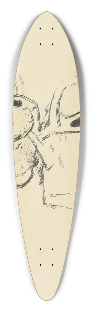 Pierre Bonnard - Histoires naturelles Pl 48 39.3 inch art pintail longboard deck