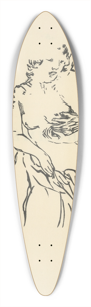 Pierre Bonnard - Notes sur lamour Pl 01 39.3 inch art pintail longboard deck