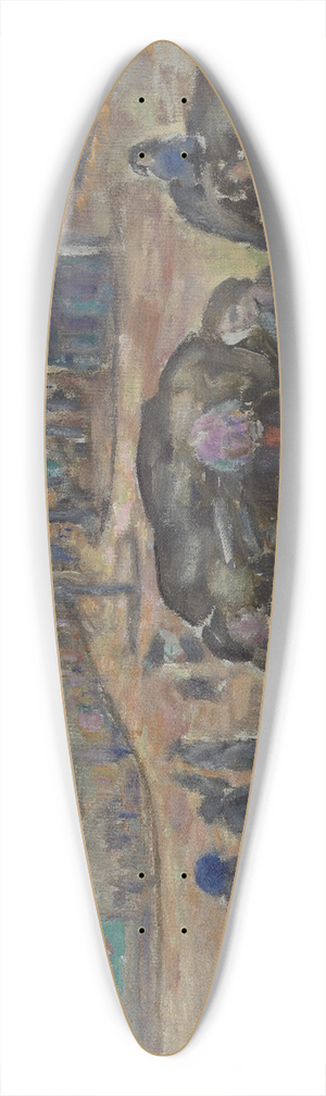 Pierre Bonnard - The Ragpickers (Les Chiffonniers) 39.3 inch art pintail longboard deck