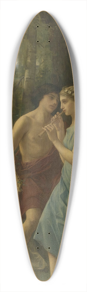 Pierre Cabanel - Daphnis And Chlo 39.3 inch art pintail longboard deck