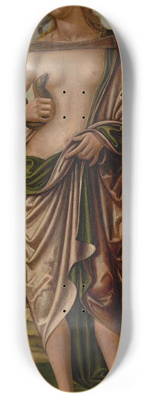 Girolamo di Benvenuto - Cleopatra And The Asp 8.25 inch art skate deck Girolamo di Benvenuto - Cleopatra And The Asp 8.25 inch art skate deck