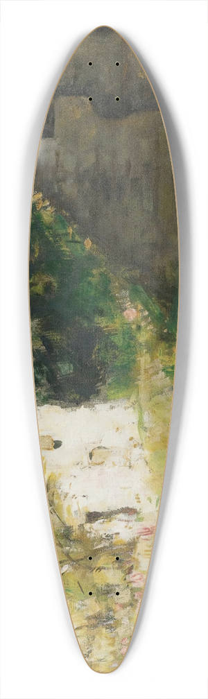 Pierre-Eugne Montzin - Le Pont 39.3 inch art pintail longboard deck