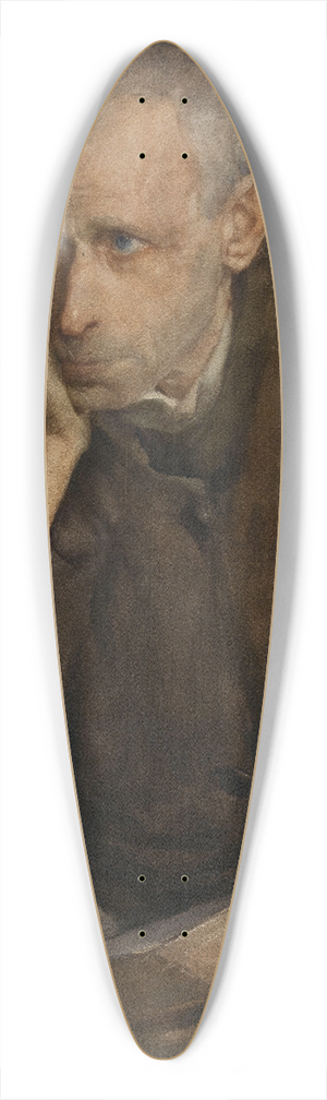 Pierre Jacques Dierckx - Lost in Thought 39.3 inch art pintail longboard deck