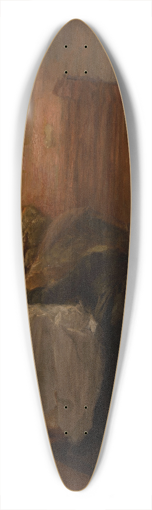 Pierre Jacques Dierckx - Sorrow 39.3 inch art pintail longboard deck