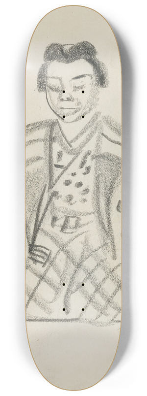 Alexandre Jacovleff - Japanese Figure 8.25 inch art skate deck