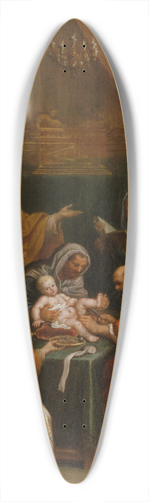 Pierre Mignard - La Circoncision 39.3 inch art pintail longboard deck