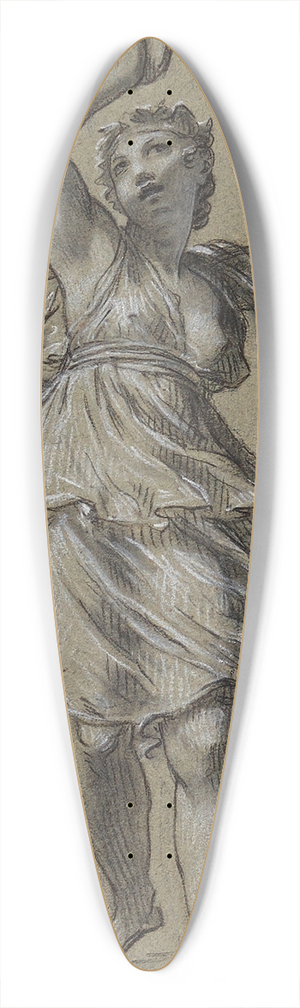 Pierre-Paul Prud'hon - Danseuse aux cymbales 39.3 inch art pintail longboard deck