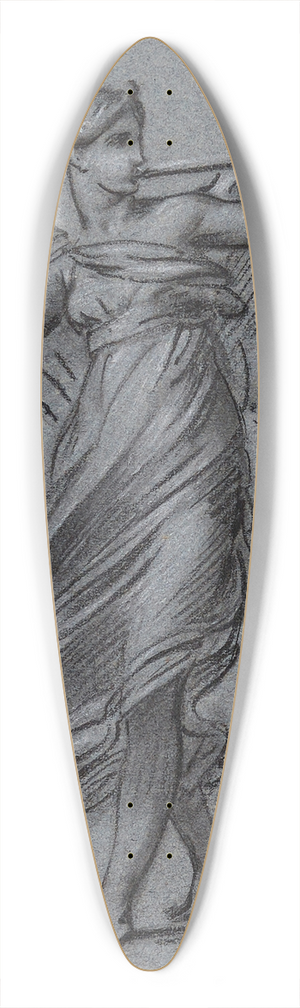 Pierre-Paul Prud'hon - La Renomme 39.3 inch art pintail longboard deck
