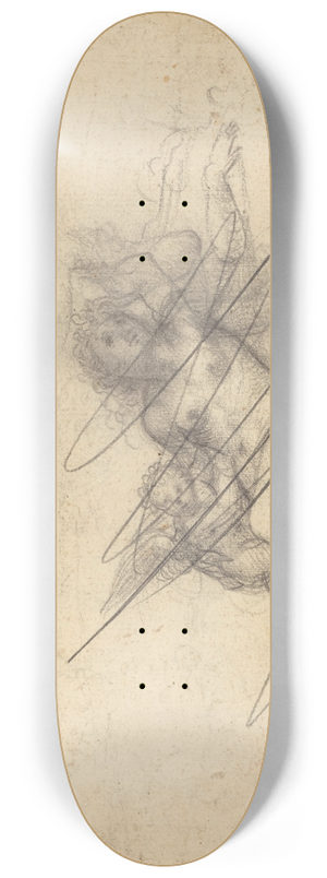 Giulio Campi - Venus and Cupid 8.25 inch art skate deck