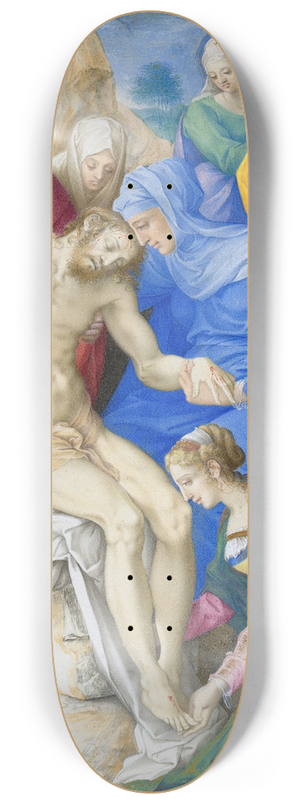 Giulio Clovio - The Lamentation 8.25 inch art skate deck Giulio Clovio - The Lamentation 8.25 inch art skate deck