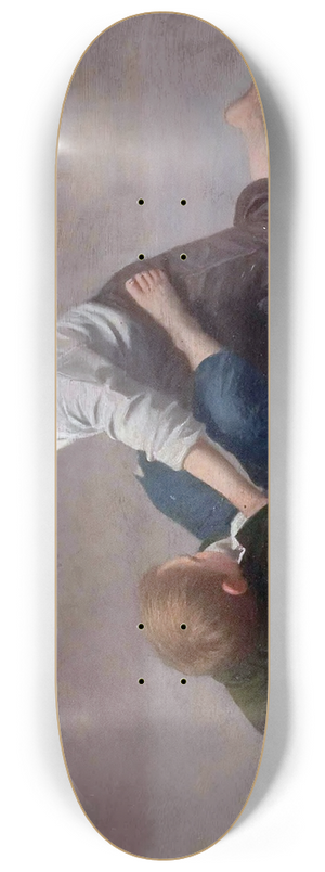 Giulio del Torre - Zwei raufende Buben 8.25 inch art skate deck Giulio del Torre - Zwei raufende Buben 8.25 inch art skate deck