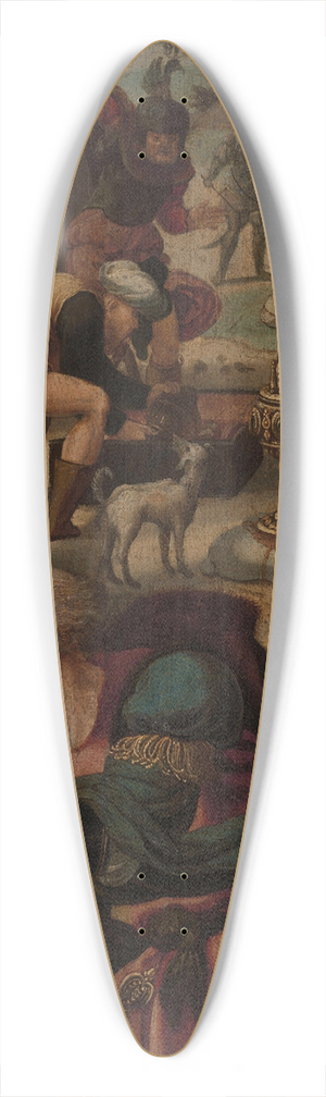 Pieter Coecke van Aelst - The adoration 39.3 inch art pintail longboard deck