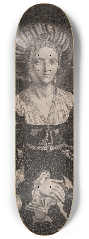 Giulio Romano - Isabella dEste 8.25 inch art skate deck Giulio Romano - Isabella dEste 8.25 inch art skate deck