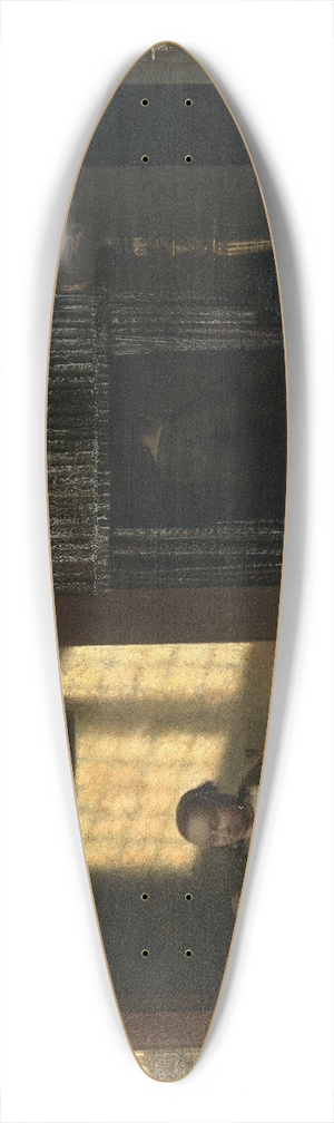 Pieter De Hooch - Interior with a Mother close to a Cradle 39.3 inch art pintail longboard deck