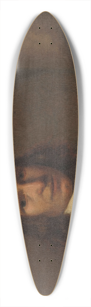 Pieter De Hooch - Self Portrait 39.3 inch art pintail longboard deck