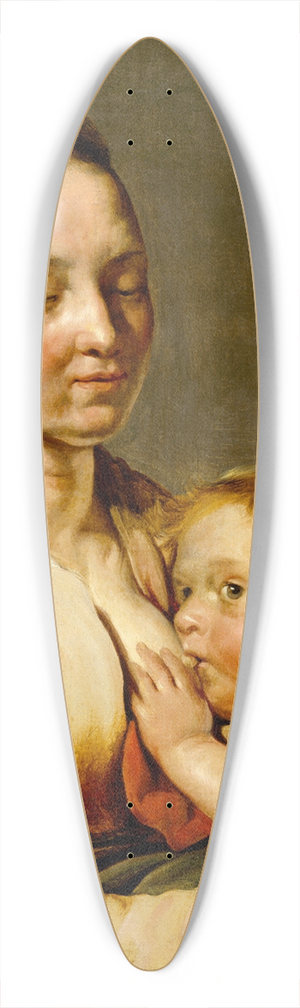 Pieter Fransz. de Grebber - Charity 39.3 inch art pintail longboard deck