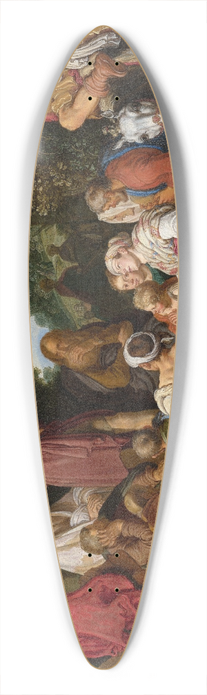 Pieter Lastman - St John the Baptist Preaching 39.3 inch art pintail longboard deck