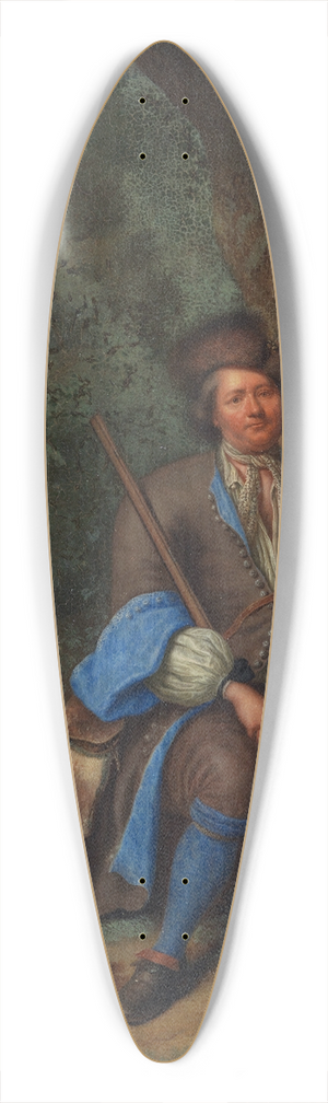 Pieter Leermans - A Hunter 39.3 inch art pintail longboard deck