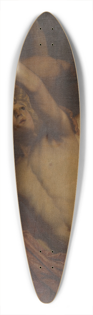 Pieter Thijs - Icarus and Daedalus 39.3 inch art pintail longboard deck