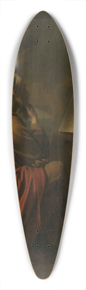 Pieter Van Der Werff - St Jerome 39.3 inch art pintail longboard deck