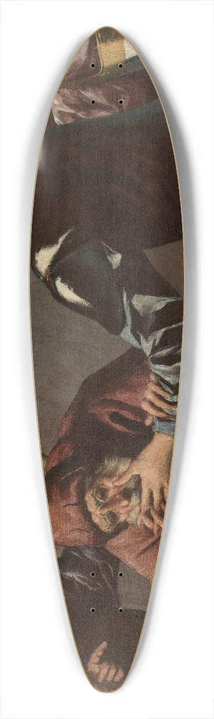 Pietro della Vecchia - Chiromancer 39.3 inch art pintail longboard deck