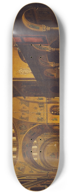Giuseppe Borsato - Das Innere von San Marco 8.25 inch art skate deck