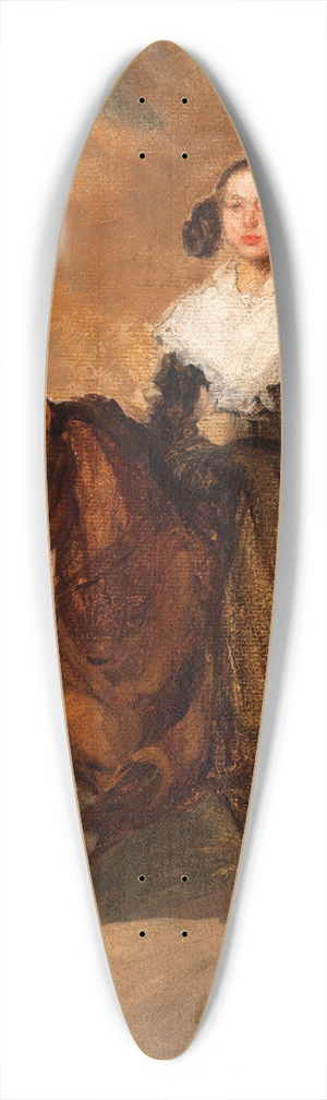 Piotr Michaowski - Amazon 39.3 inch art pintail longboard deck