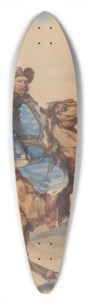 Piotr Michaowski - Hetman 39.3 inch art pintail longboard deck