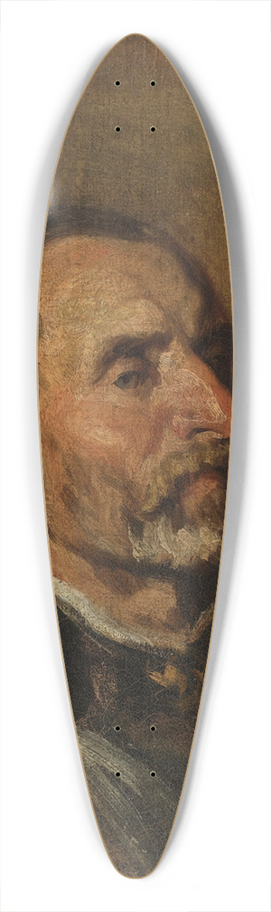Piotr Michaowski - Old villager 39.3 inch art pintail longboard deck