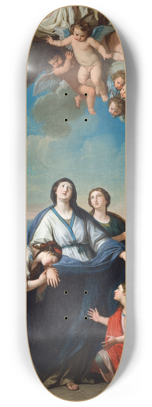 Giuseppe Bottani - The Departure of Saints Paula and Eustochium for the Holy Land 8.25 inch art skate deck