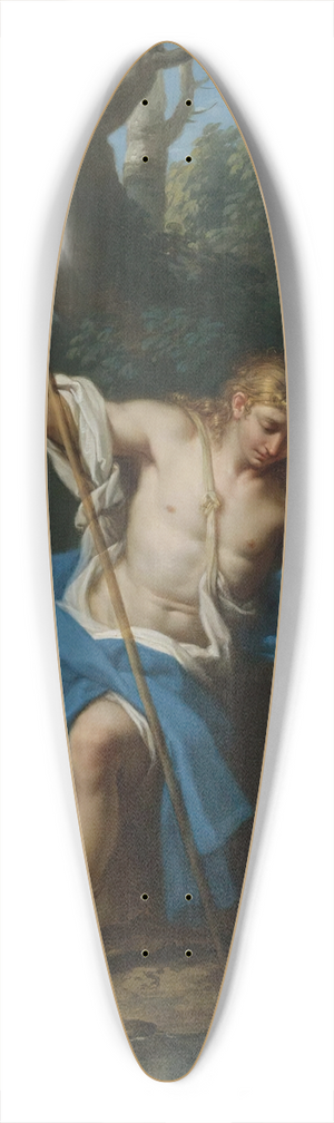 Placido Costanzi - Narcissus And Echo 39.3 inch art pintail longboard deck