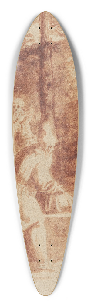 Polidoro da Caravaggio - Kristi gravlggelse 39.3 inch art pintail longboard deck