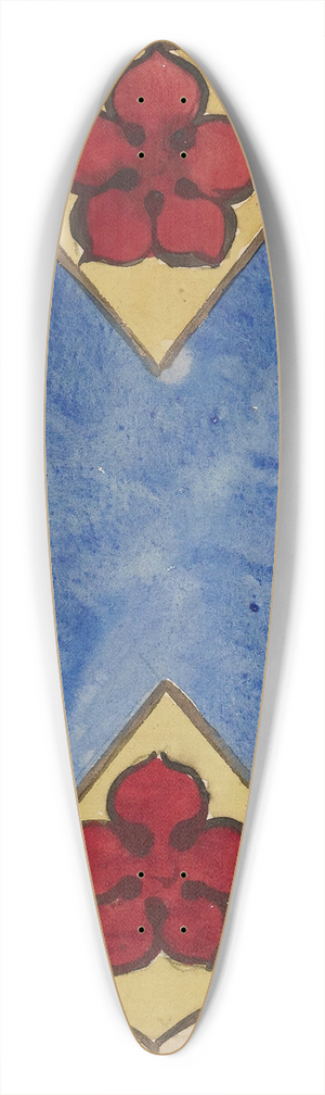Prosper Lafaye - cusson 39.3 inch art pintail longboard deck