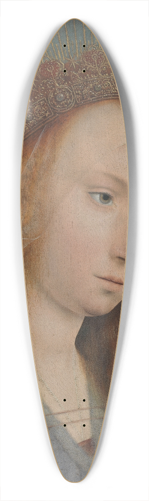Quentin Massys - Virgin at Prayer 39.3 inch art pintail longboard deck