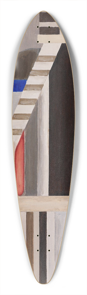 Ragnhild Keyser - Trappen 39.3 inch art pintail longboard deck