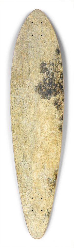 Ralph Albert Blakelock - Landscape 39.3 inch art pintail longboard deck