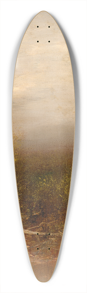 Ralph Albert Blakelock - Pool in the Adirondacks 39.3 inch art pintail longboard deck