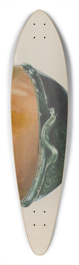 Ralph Atkinson - Economite Bowl or Cake Mold 39.3 inch art pintail longboard deck