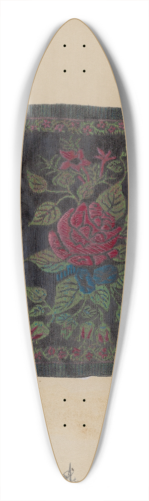 Ralph Atkinson - Economy Sample of Silk 39.3 inch art pintail longboard deck