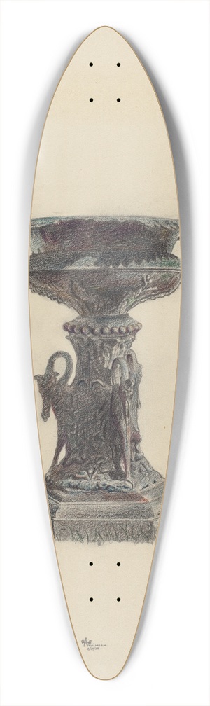 Ralph Atkinson - Urn 39.3 inch art pintail longboard deck