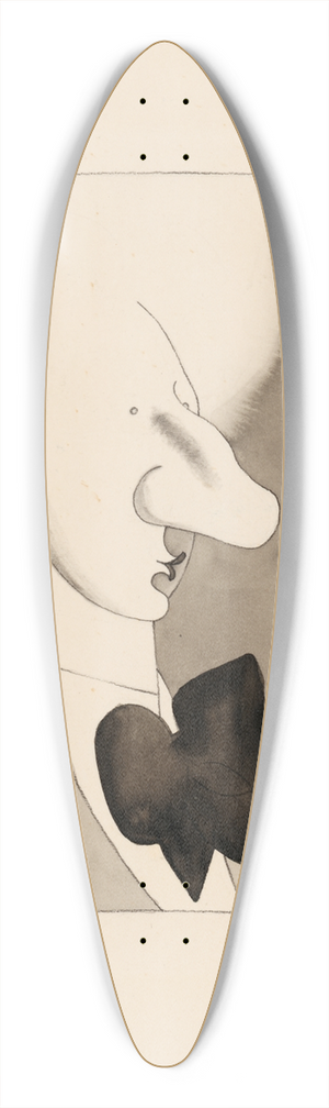 Ralph Barton - Leopold Stokowski 39.3 inch art pintail longboard deck
