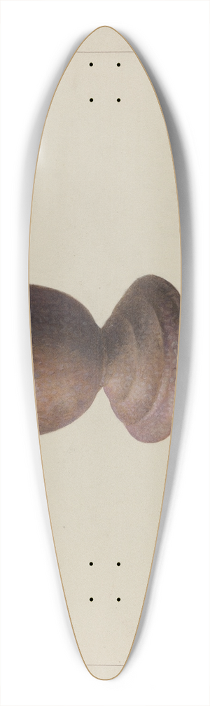 Ralph Morton - Mortar and Pestle 39.3 inch art pintail longboard deck