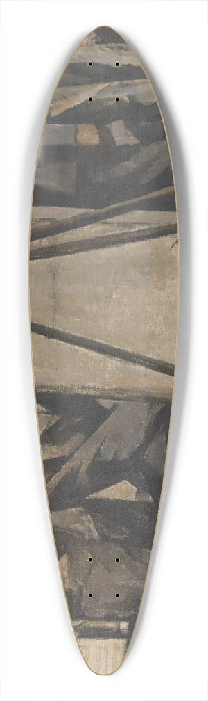 Ramah - The Painter, Ramah, 1922 39.3 inch art pintail longboard deck