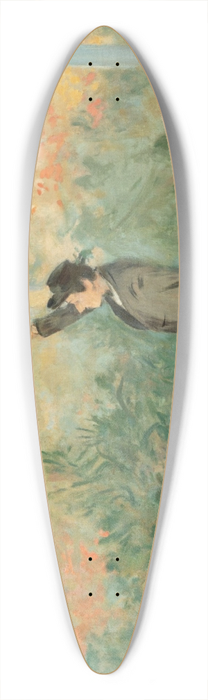 Ramn Casas - At Sant Benet de Bages 39.3 inch art pintail longboard deck