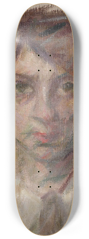 Giuseppe Cominetti - Ritratto del pittore Paradisi 8.25 inch art skate deck