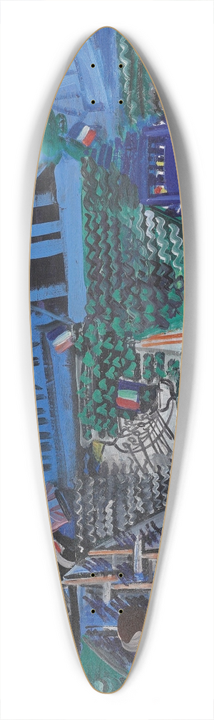Raoul Dufy - Bateaux 39.3 inch art pintail longboard deck